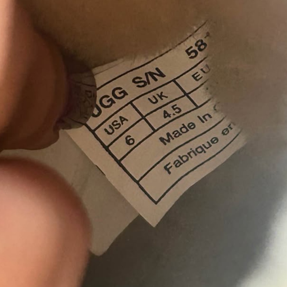 UGG Australia tall boots in sand color size 6 - Picture 7 of 8